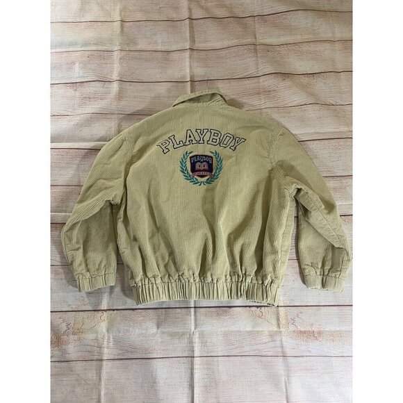 Playboy X Pacsun Collabs Men's Embroidered Varsity Full Zip Jacket - XS/S - Picture 12 of 13